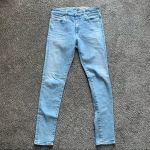 AG Adriano Goldschmied Farrah high rise skinny ankle jean